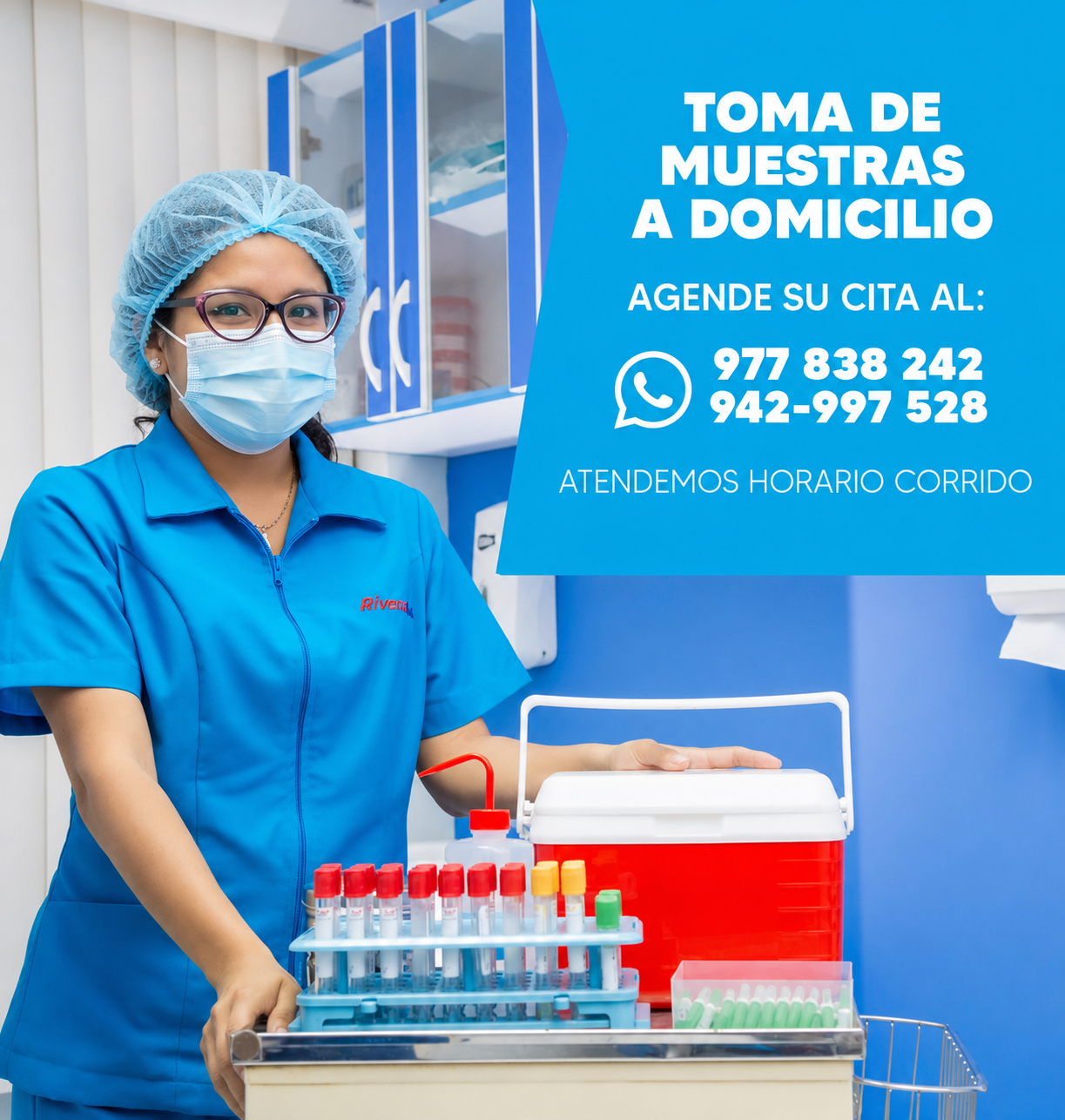 Domicilios RiveraLab